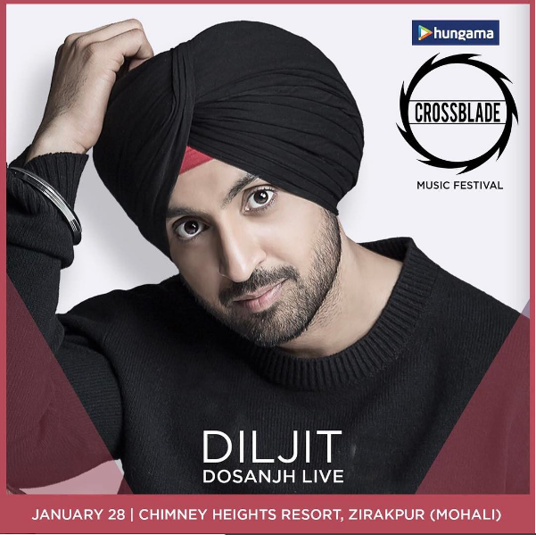 You are currently viewing Diljit Dosanjh, Nucleya, Harrdy Sandhu and more gear up to perform at the largest Punjabi music festival – Hungama Crossblade 2017