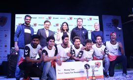 Sharda University emerge as the champions in the second edition of the  Jabong Turf War 5×5 football tournament powered by hummel®