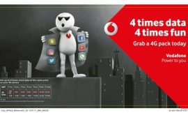 Ab 4X Internet kar Befikar on Vodafone supernet 4G