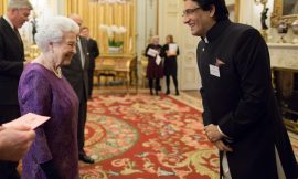 Shiamak Davar truly humbled and honored with the opportunity to meet The Queen at The Buckingham Palace