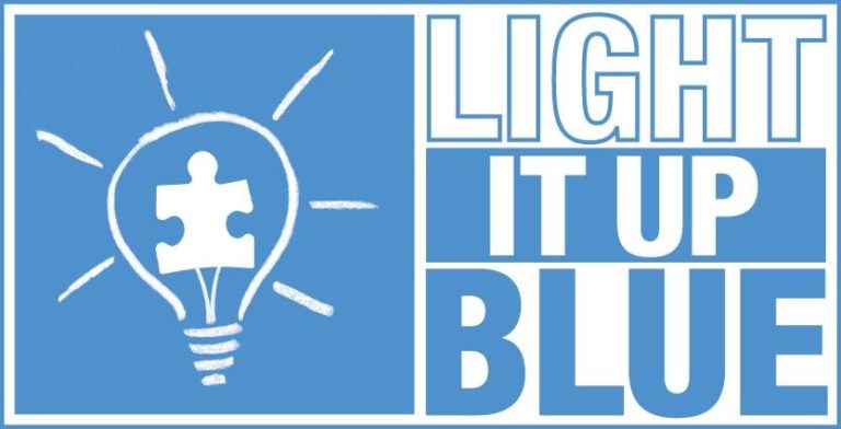 Read more about the article Lighting It Up Blue for Autism Awareness
