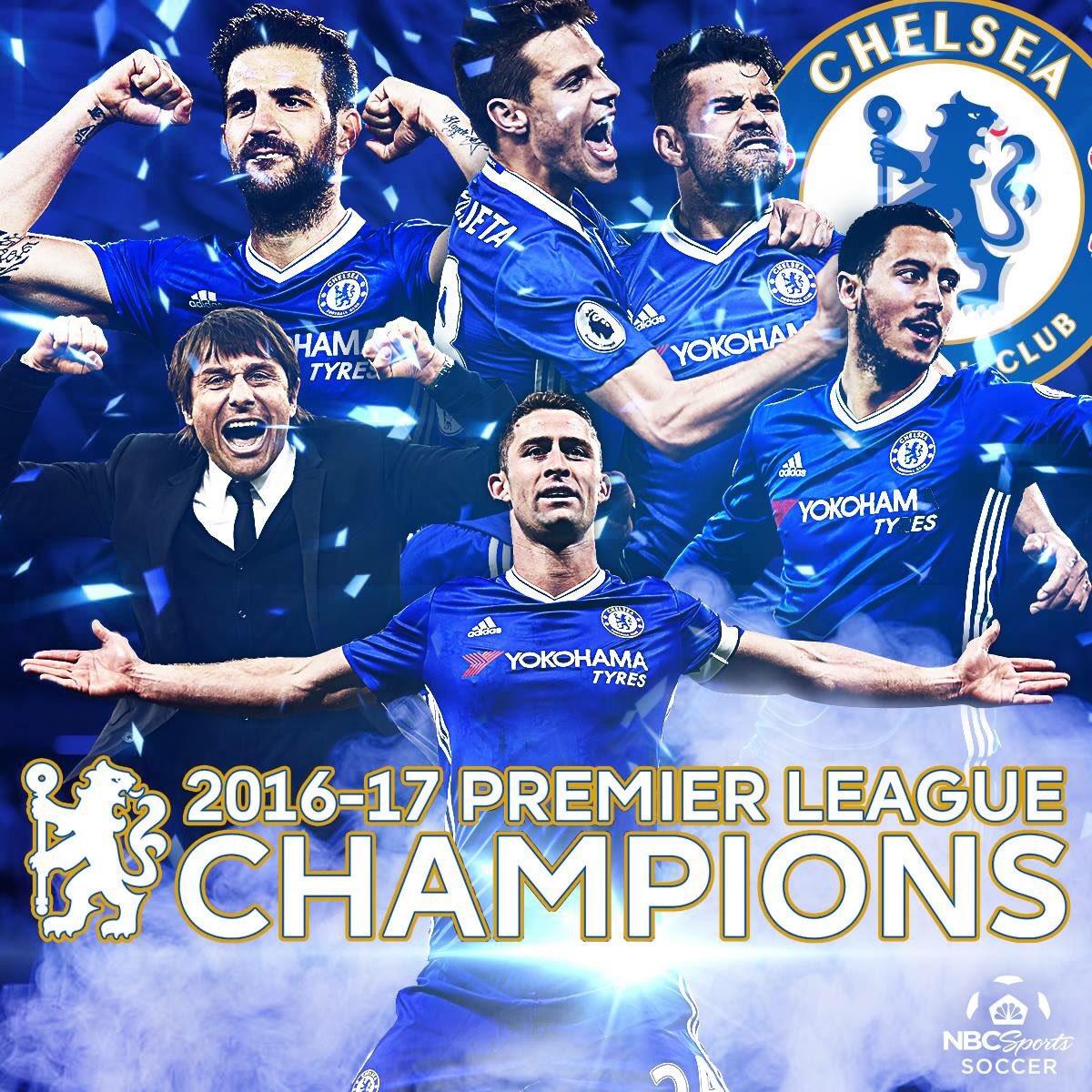 Read more about the article Chelsea crowned Premier League champions, Blues secure title after beating West Brom