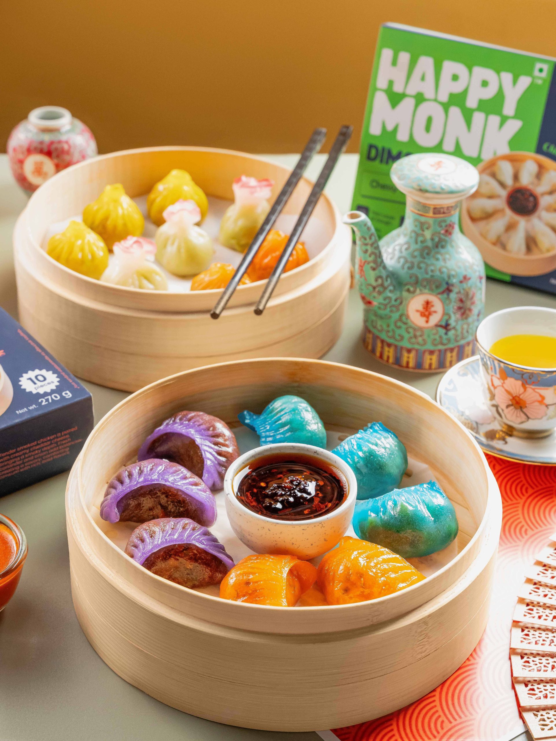 Read more about the article Happy Monk Launches to Transform India’s Frozen Aisle with Chef-Crafted, Preservative-Free Dim Sums